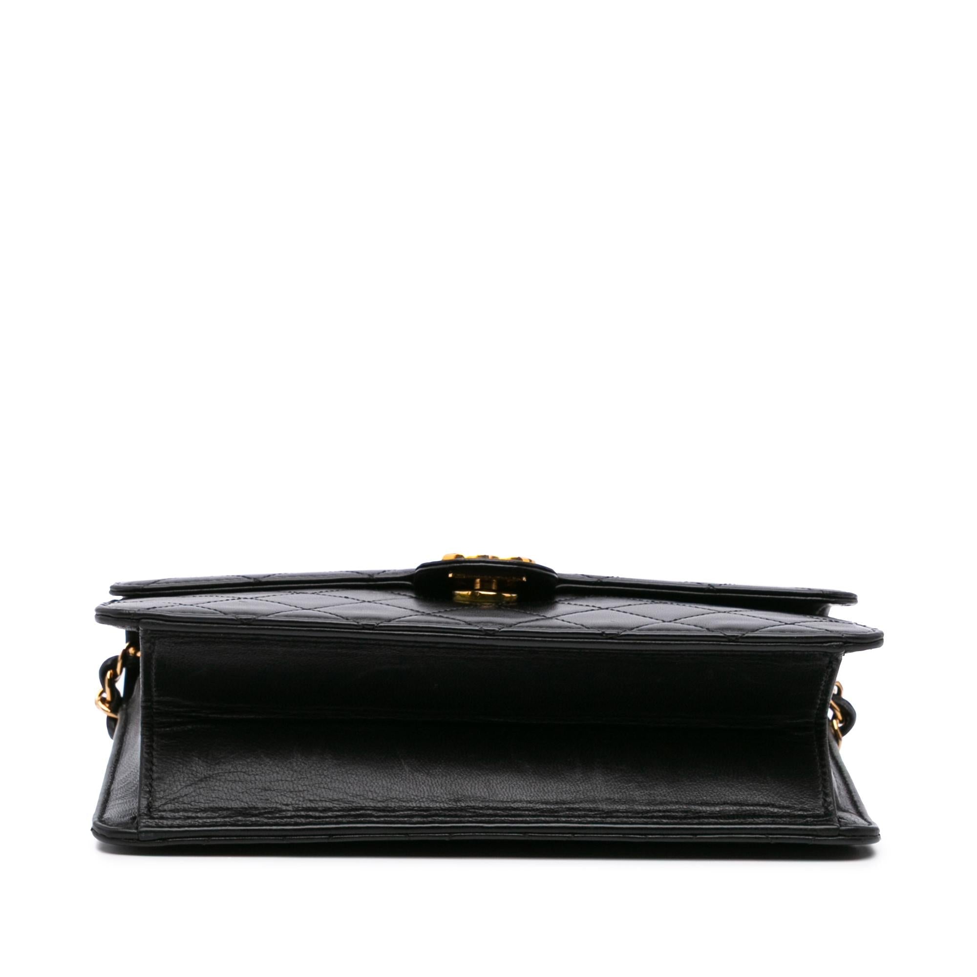 Chanel Quilted Lambskin Single Flap