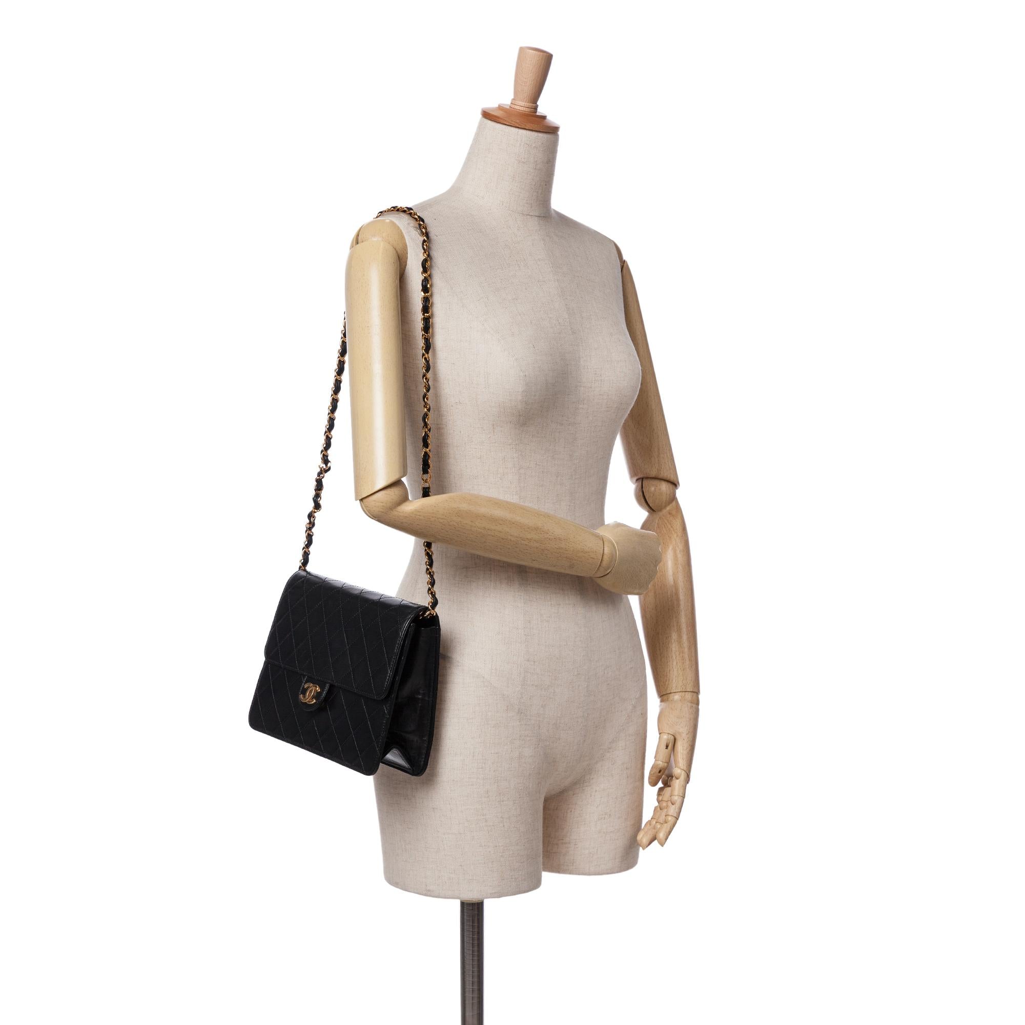 Chanel Quilted Lambskin Single Flap