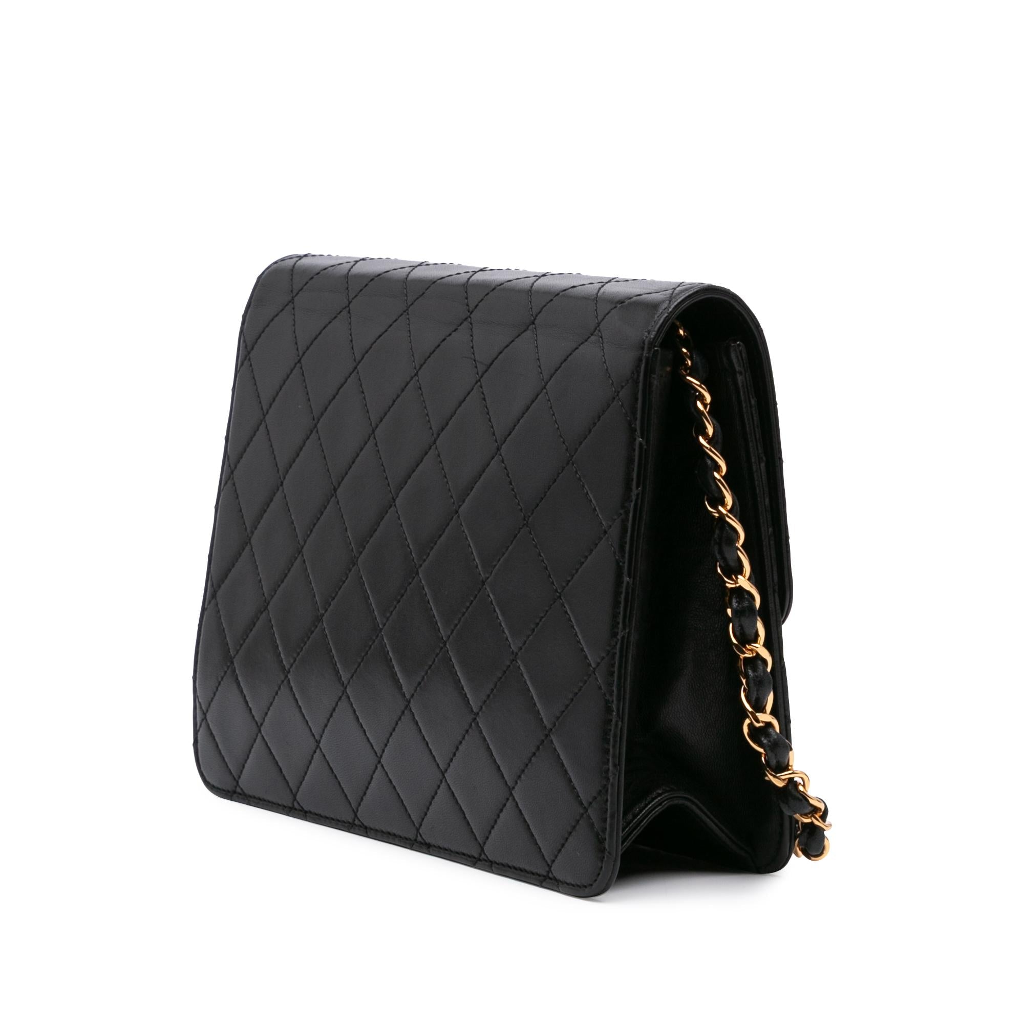 Chanel Quilted Lambskin Single Flap