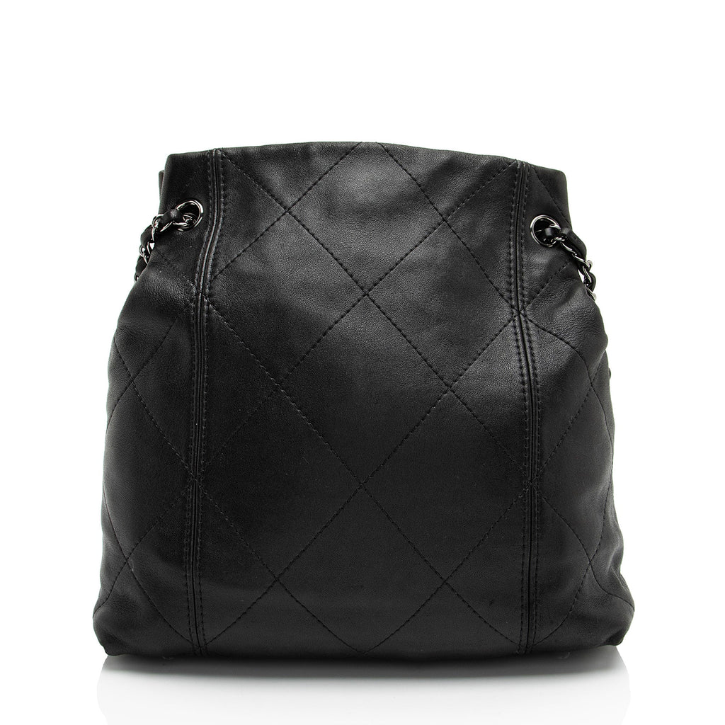 Chanel Quilted Lambskin Soft Touch Shoulder Bag