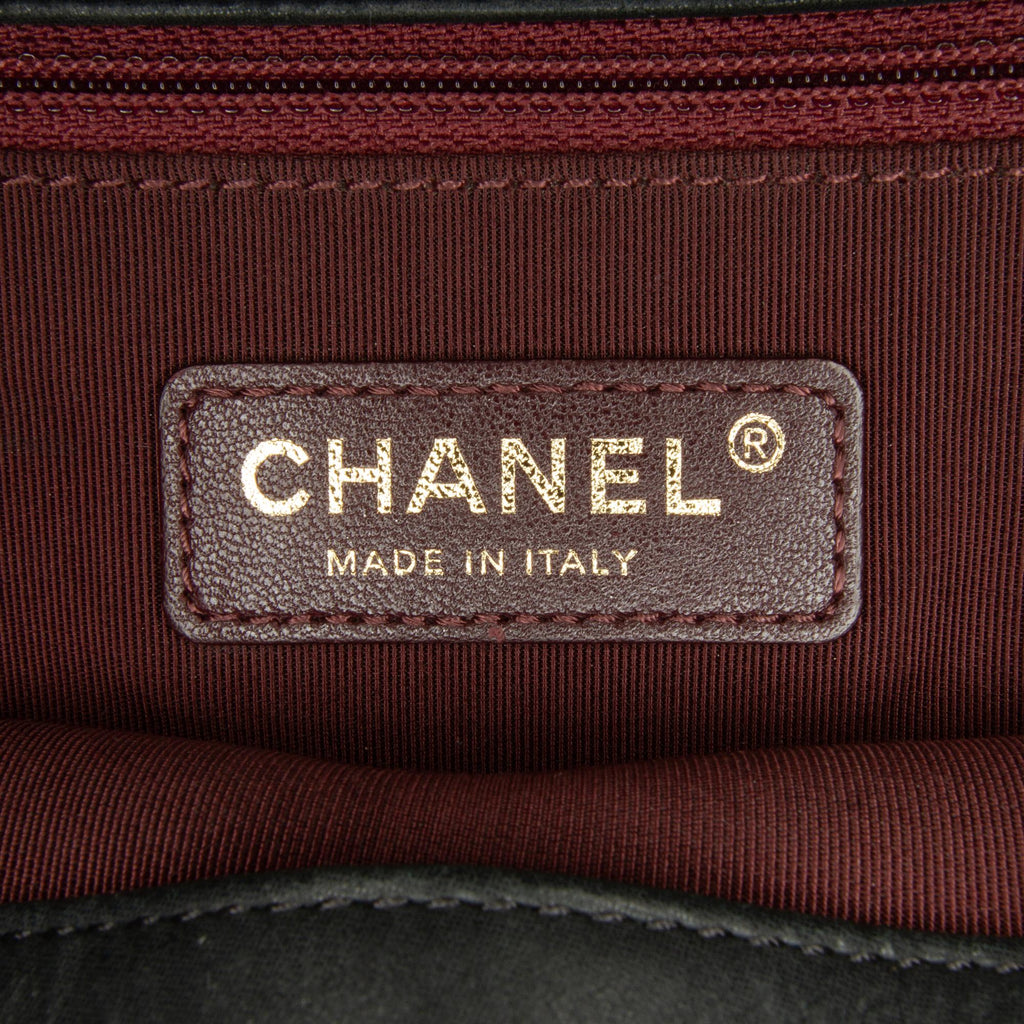 Chanel Quilted Lambskin Stitch Single Flap (SHG-usc1SB)