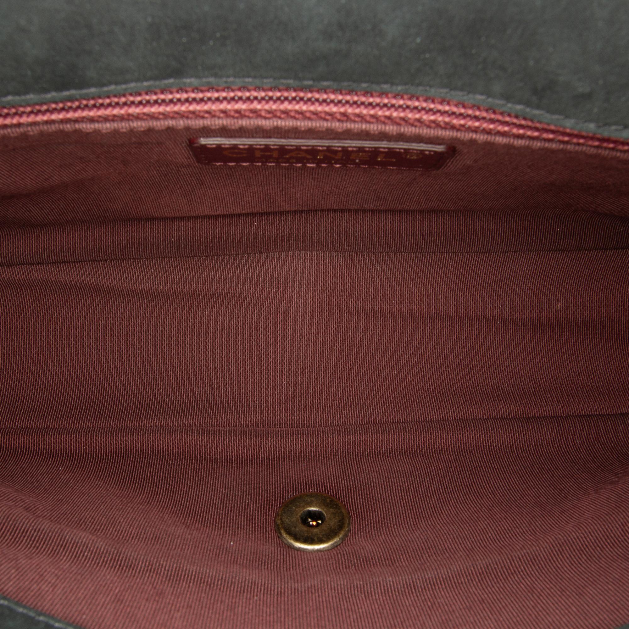 Chanel Quilted Lambskin Stitch Single Flap (SHG-usc1SB)