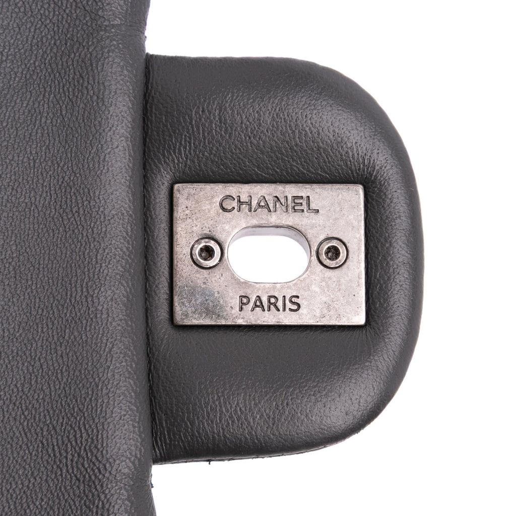 Chanel Quilted Lambskin Stitched Single Flap