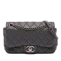 Chanel Quilted Lambskin Stitched Single Flap