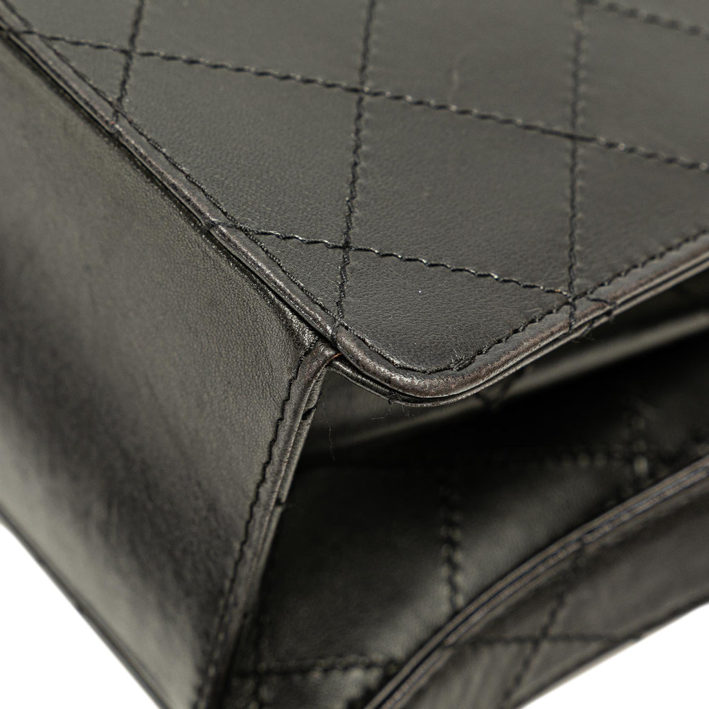 Chanel Quilted Lambskin Straight Flap (SHG-OyBrk5)