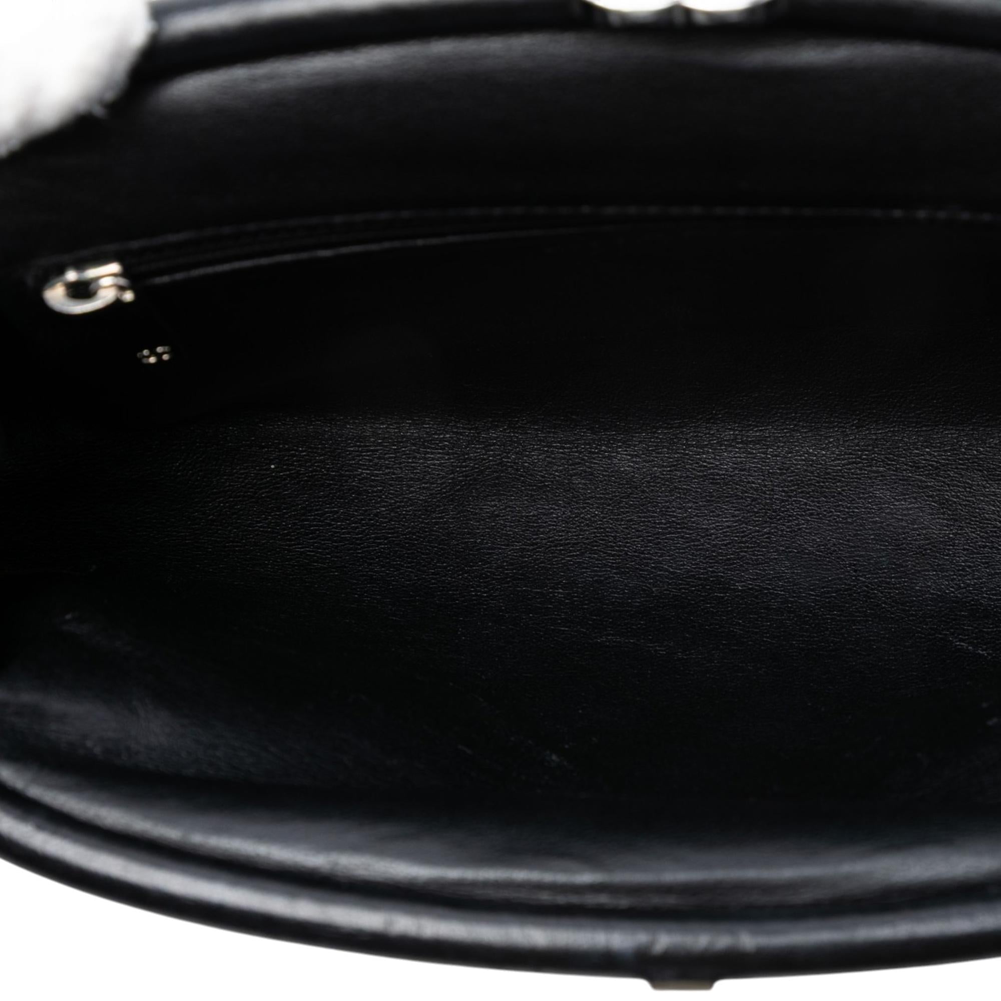 Chanel Quilted Lambskin Timeless Kisslock Clutch