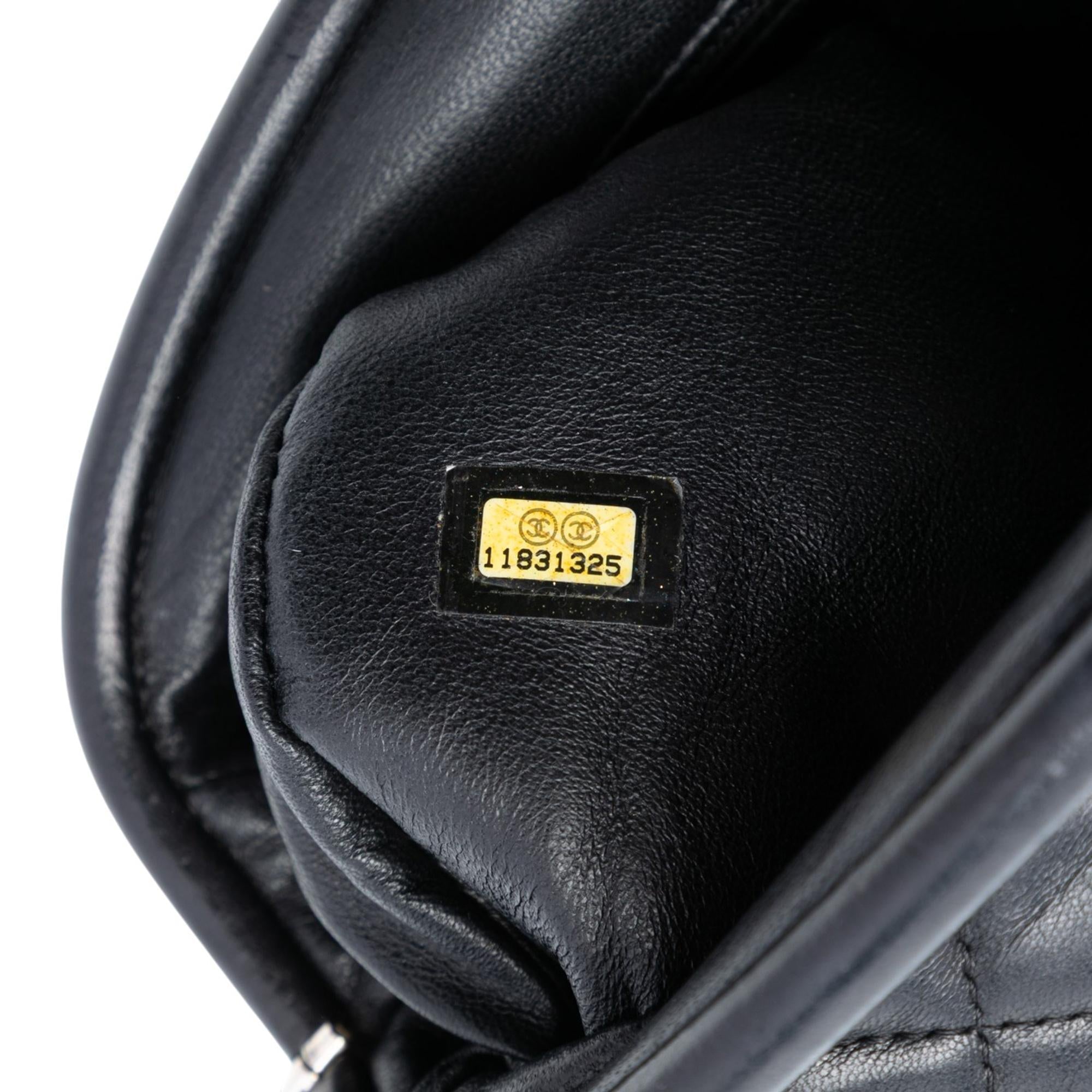 Chanel Quilted Lambskin Timeless Kisslock Clutch