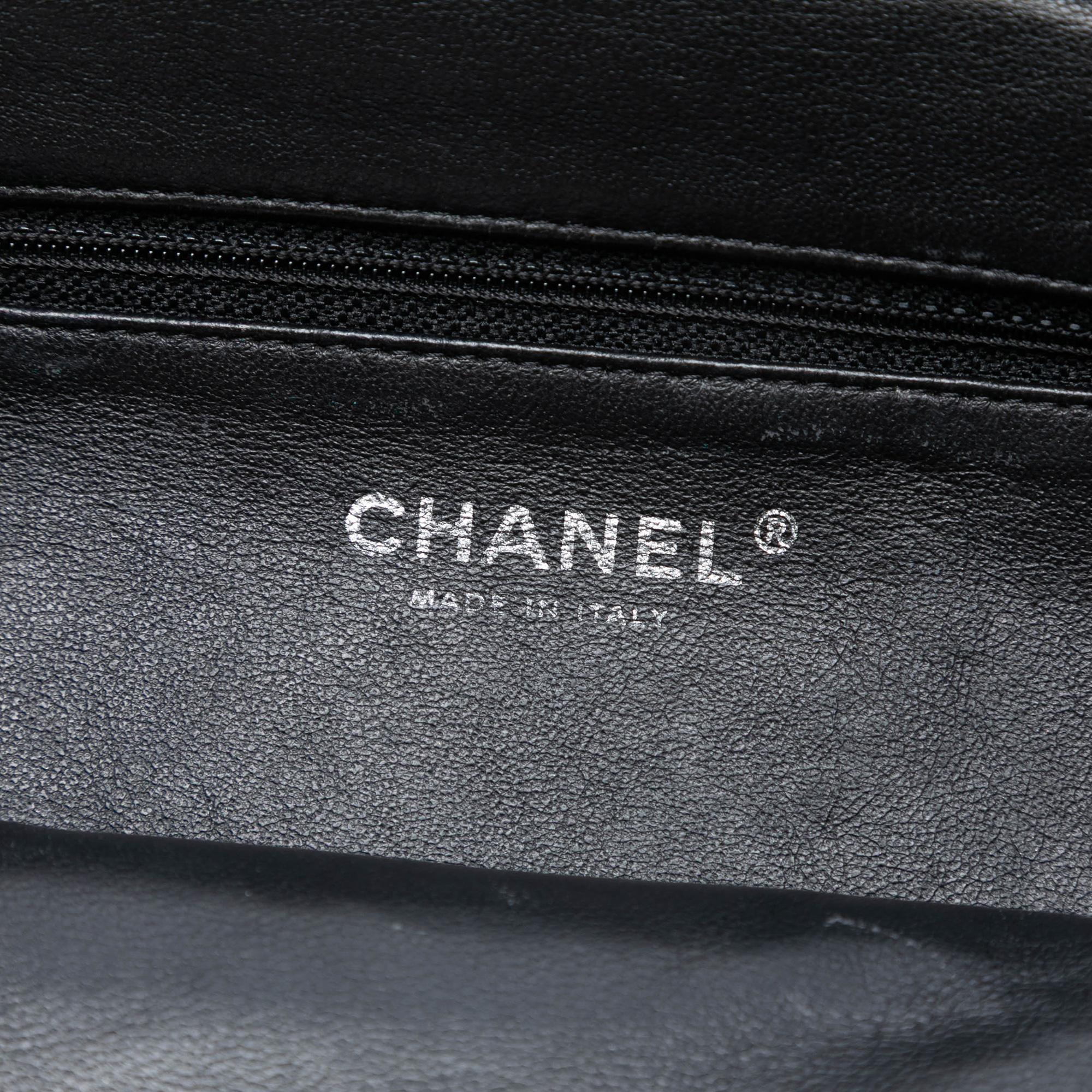 Chanel Quilted Lambskin Timeless Kisslock Clutch