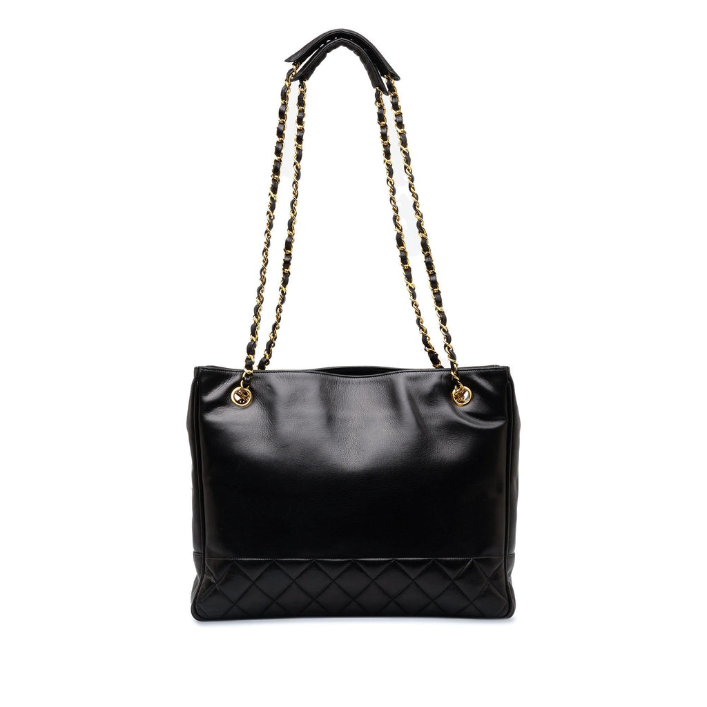 Chanel Quilted Lambskin Tote Bag (SHG-UnBCHn)