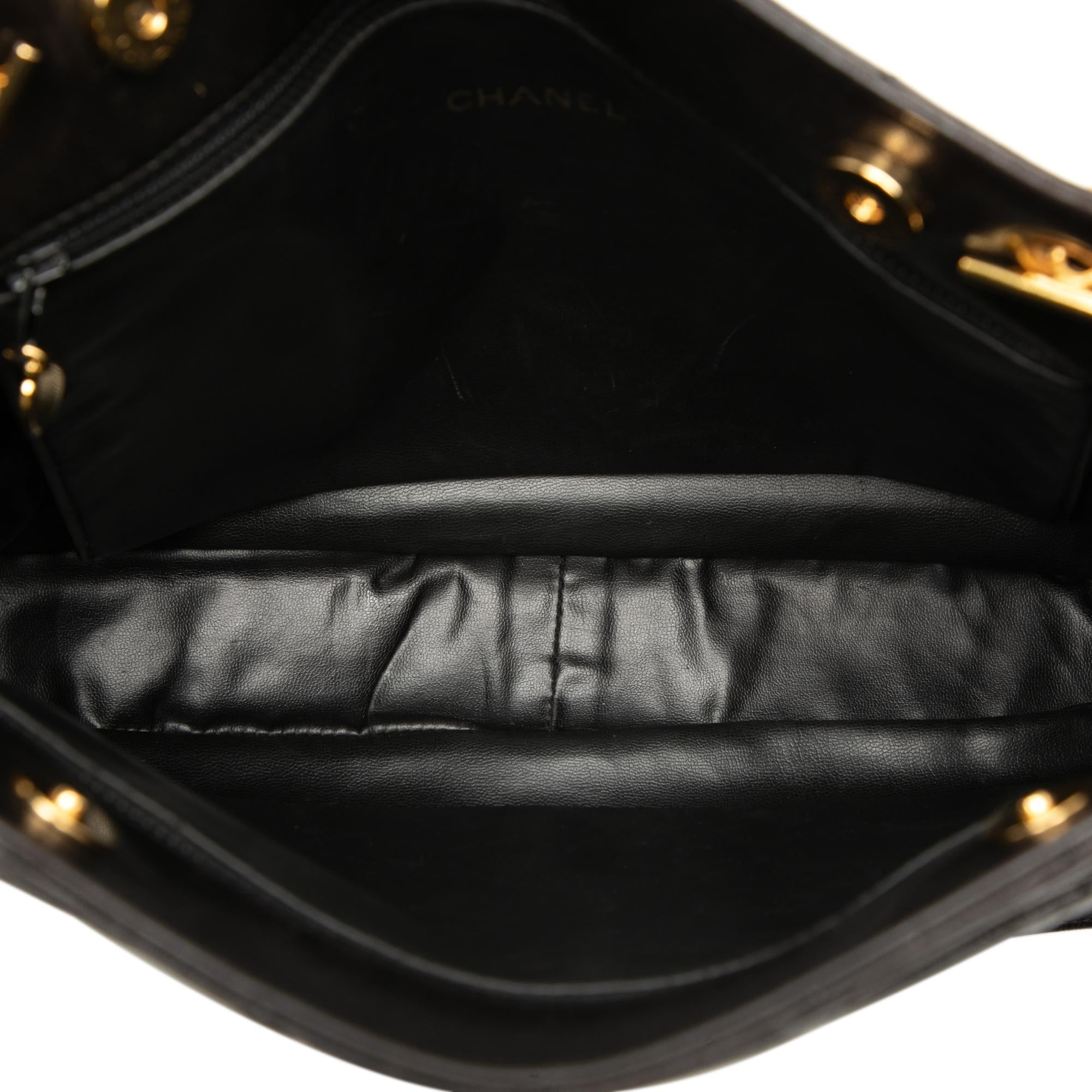 Chanel Quilted Lambskin Tote