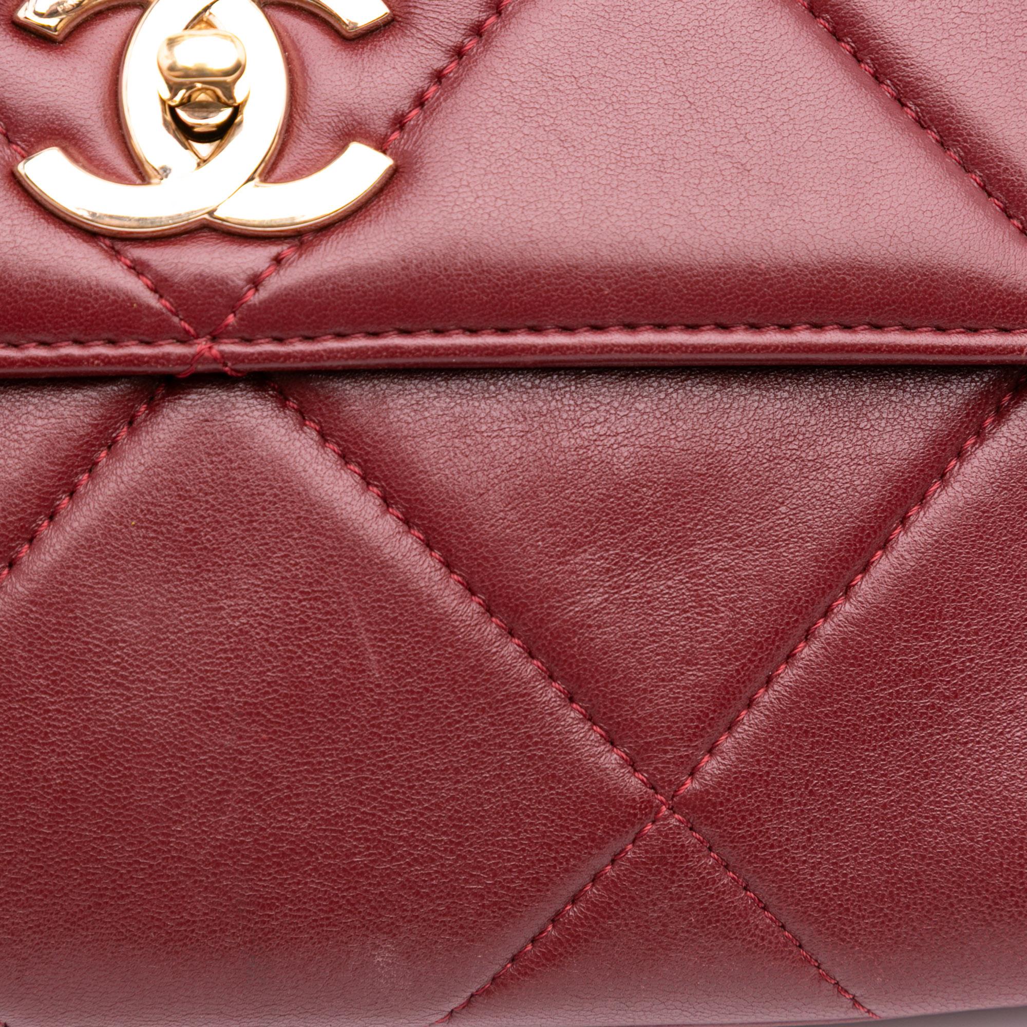 Chanel Quilted Lambskin Trendy CC Flap