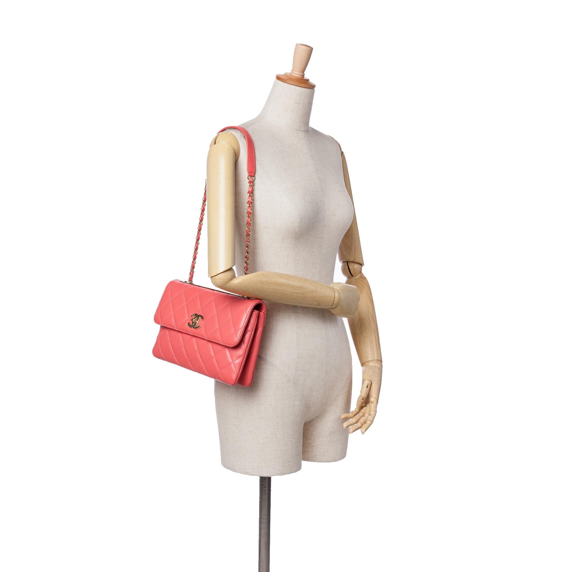 Chanel Quilted Lambskin Trendy CC Flap