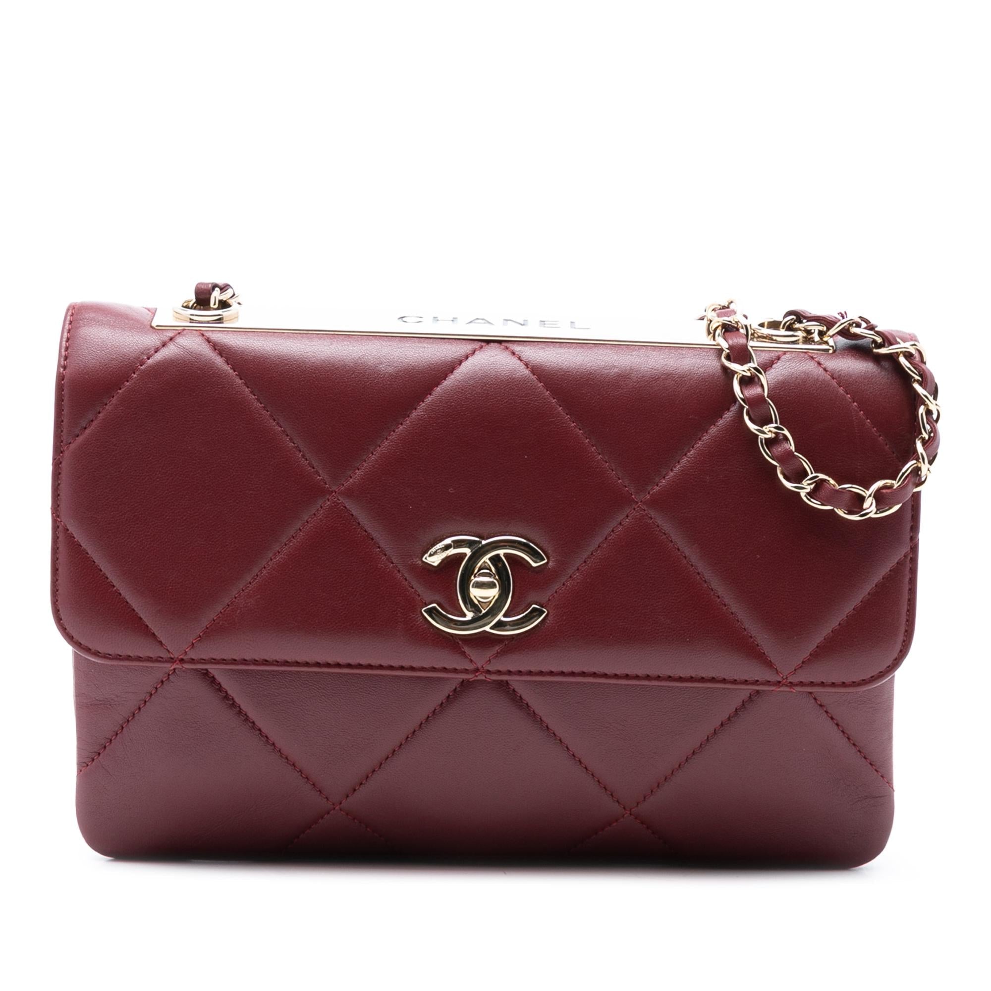 Chanel Quilted Lambskin Trendy CC Flap