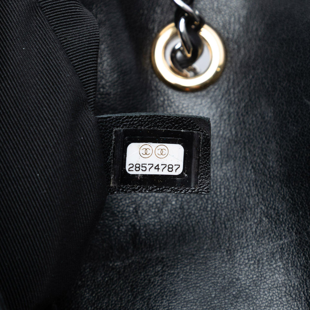 Chanel Quilted Lambskin Turn and Lock Flap