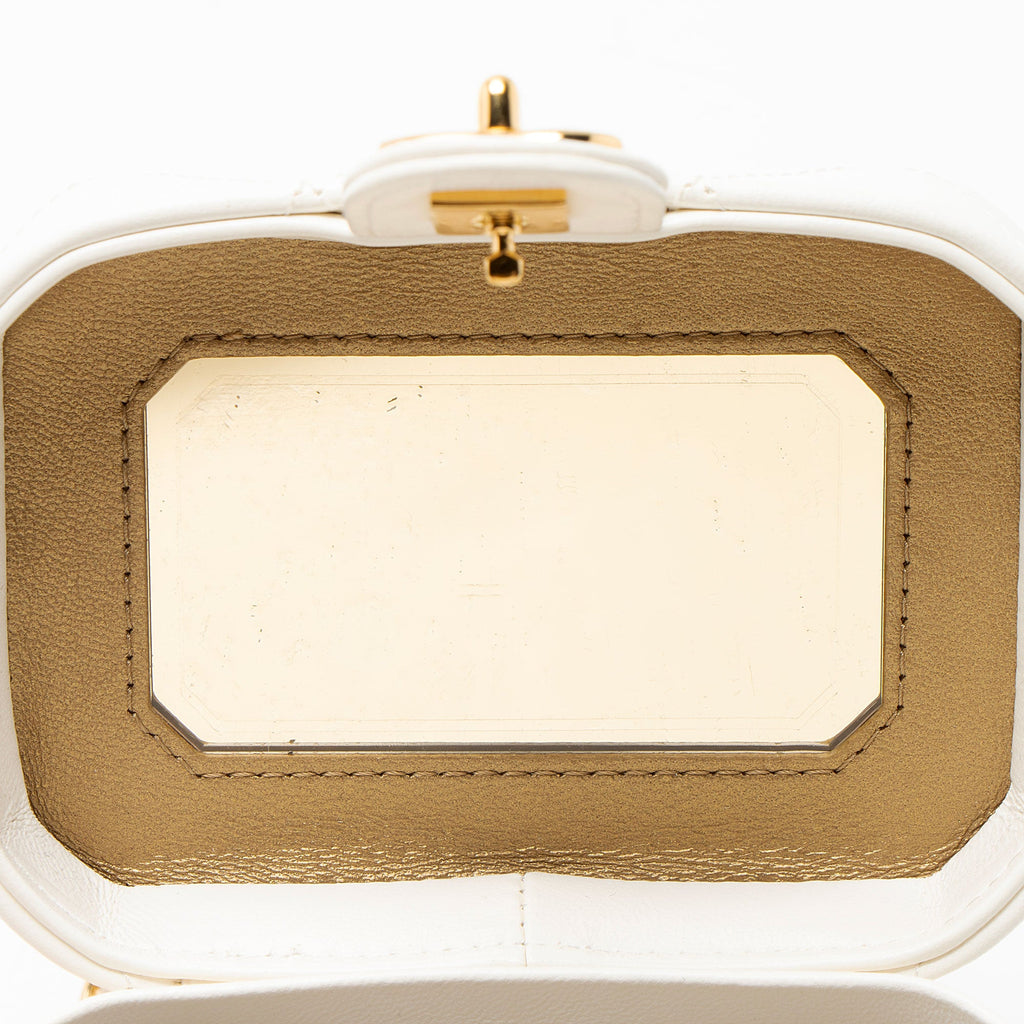 Chanel Quilted Lambskin Vanity Crossbody