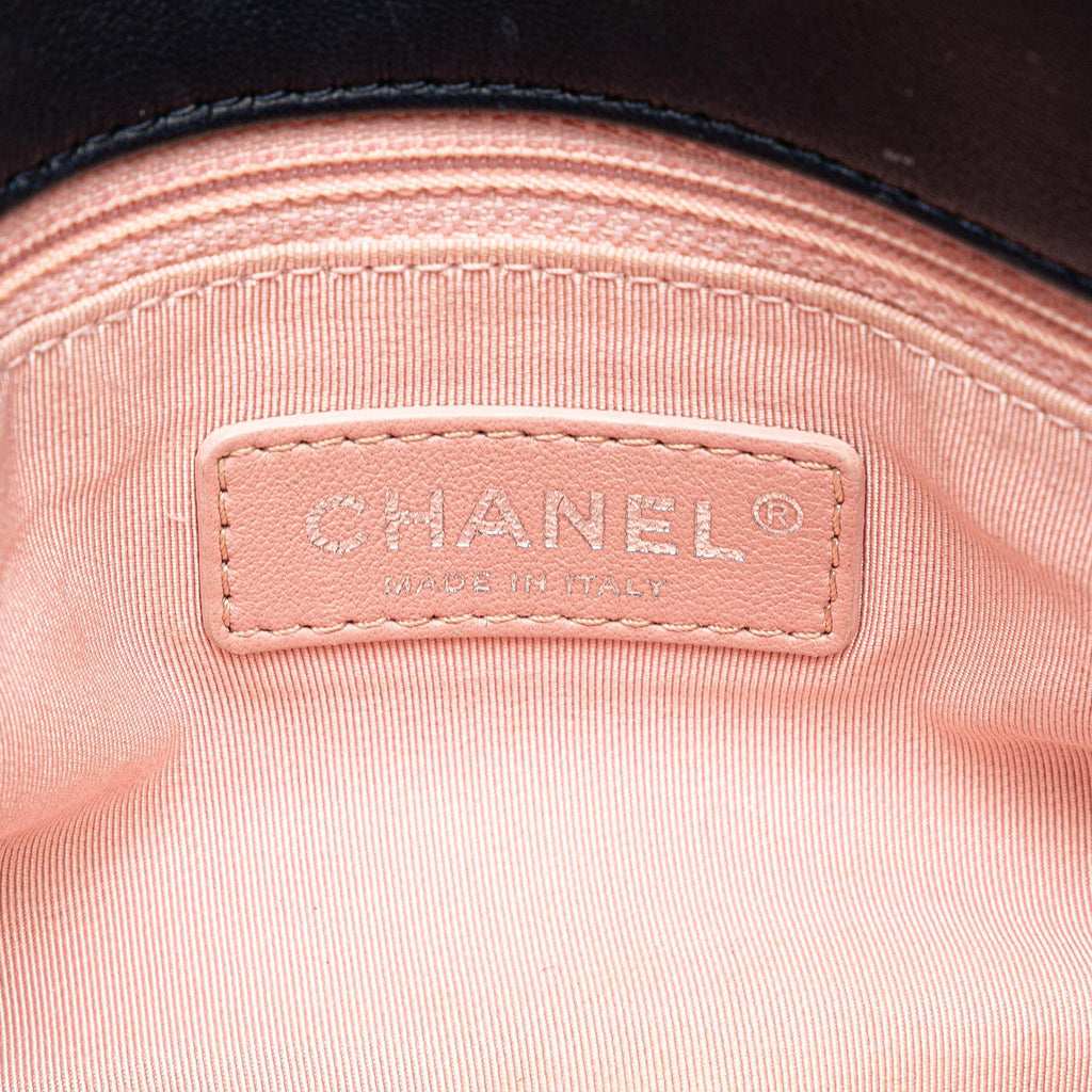 Chanel Quilted Lambskin and Tweed Elegant Trim Flap