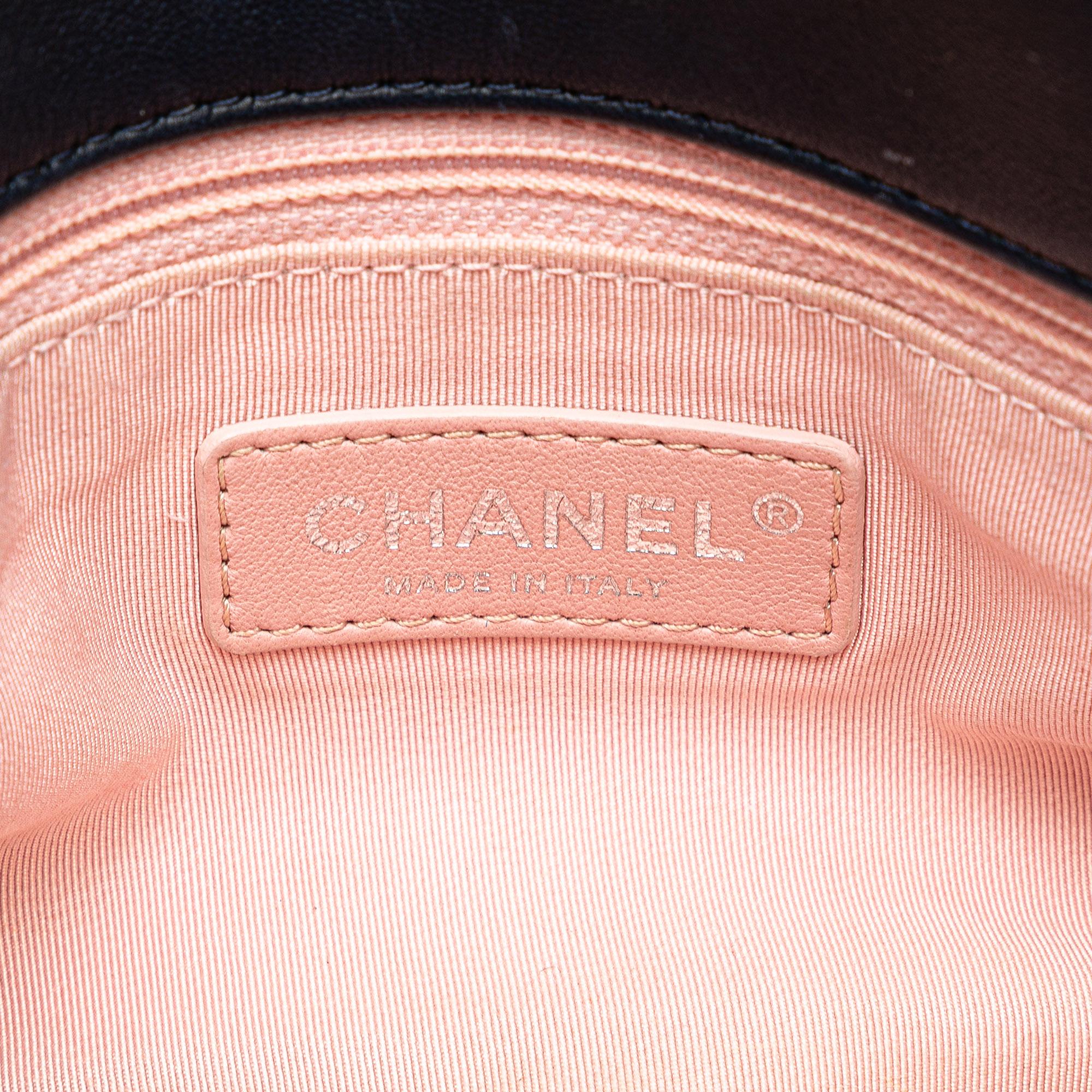 Chanel Quilted Lambskin and Tweed Elegant Trim Flap