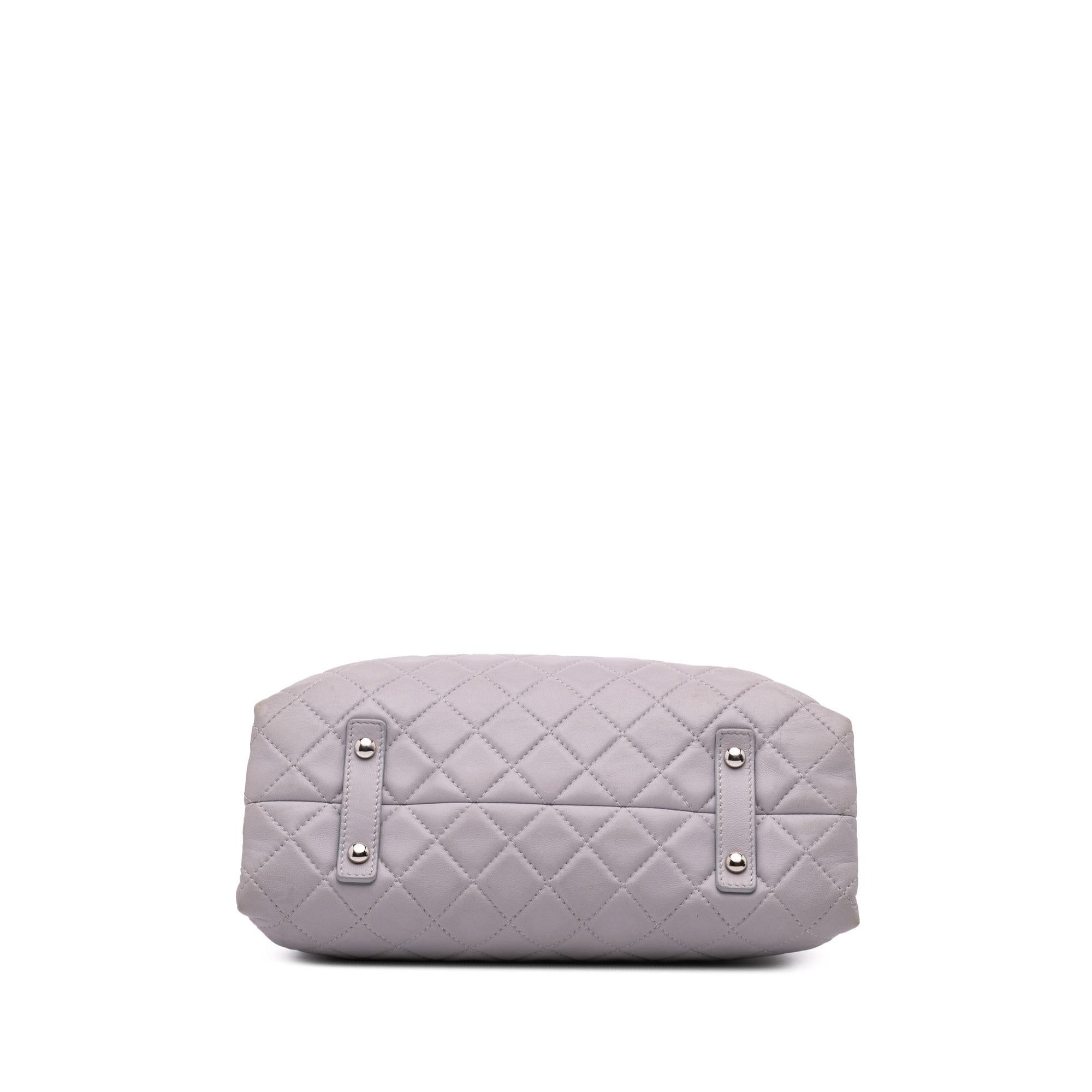 Chanel Quilted Lambskin x3 Accordion Tote