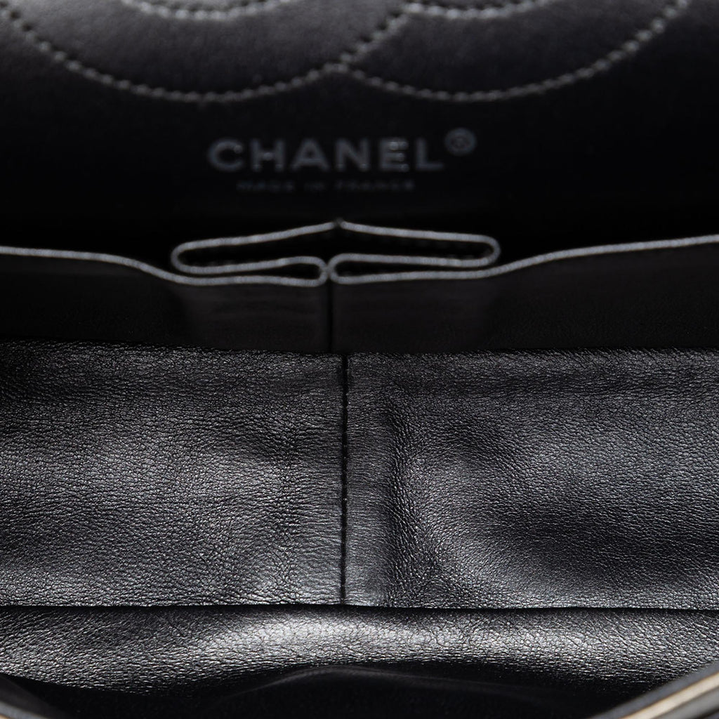 Chanel Quilted Metallic Aged Calfskin Reissue 2.55 Double Flap 226