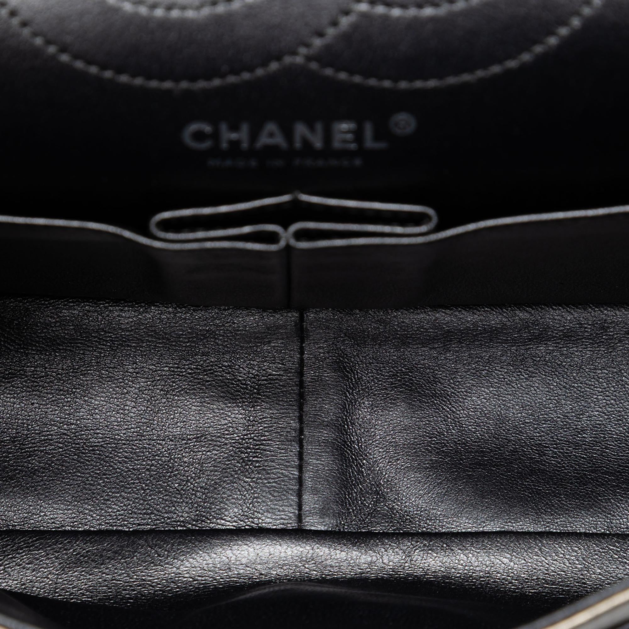 Chanel Quilted Metallic Aged Calfskin Reissue 2.55 Double Flap 226