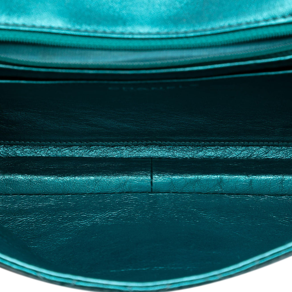 Chanel Quilted Metallic Calfskin Reissue 2.55 Flap 226