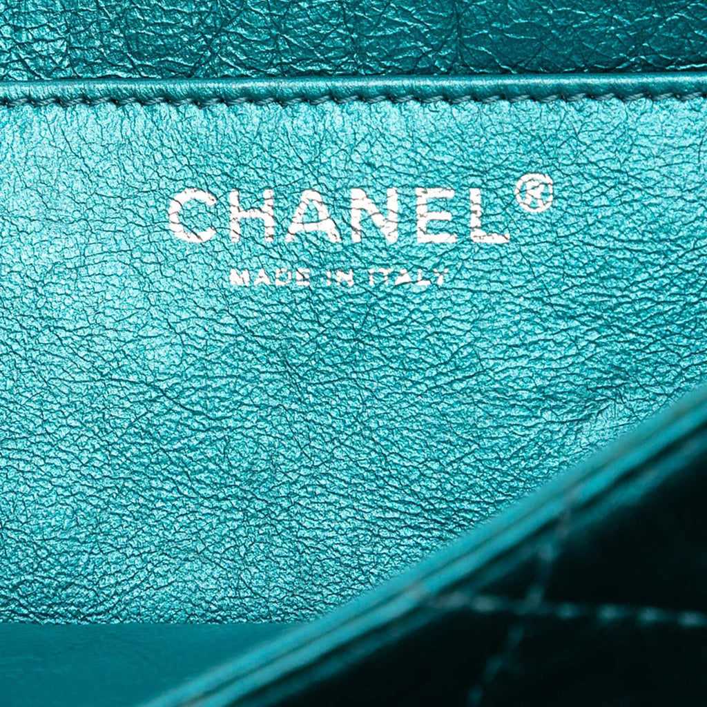 Chanel Quilted Metallic Calfskin Reissue 2.55 Flap 226