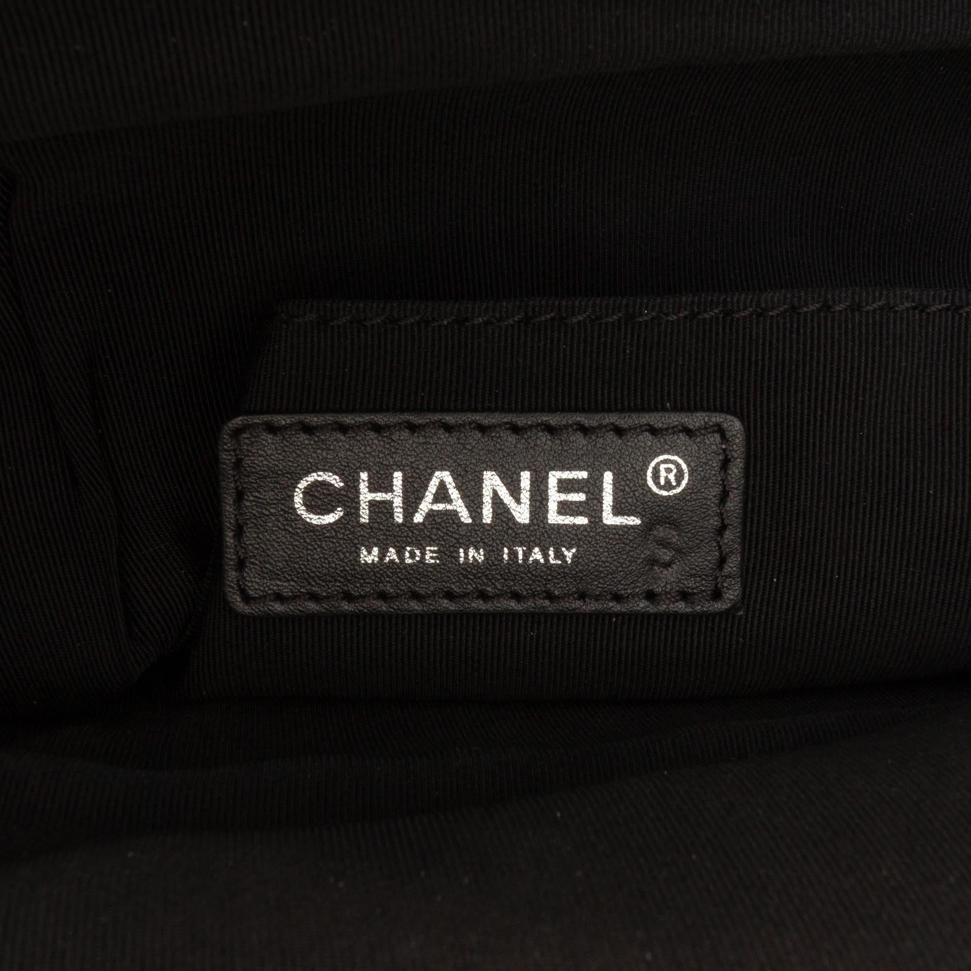 Chanel Quilted Metallic Goatskin Tabatiere Kisslock Foldover Clutch