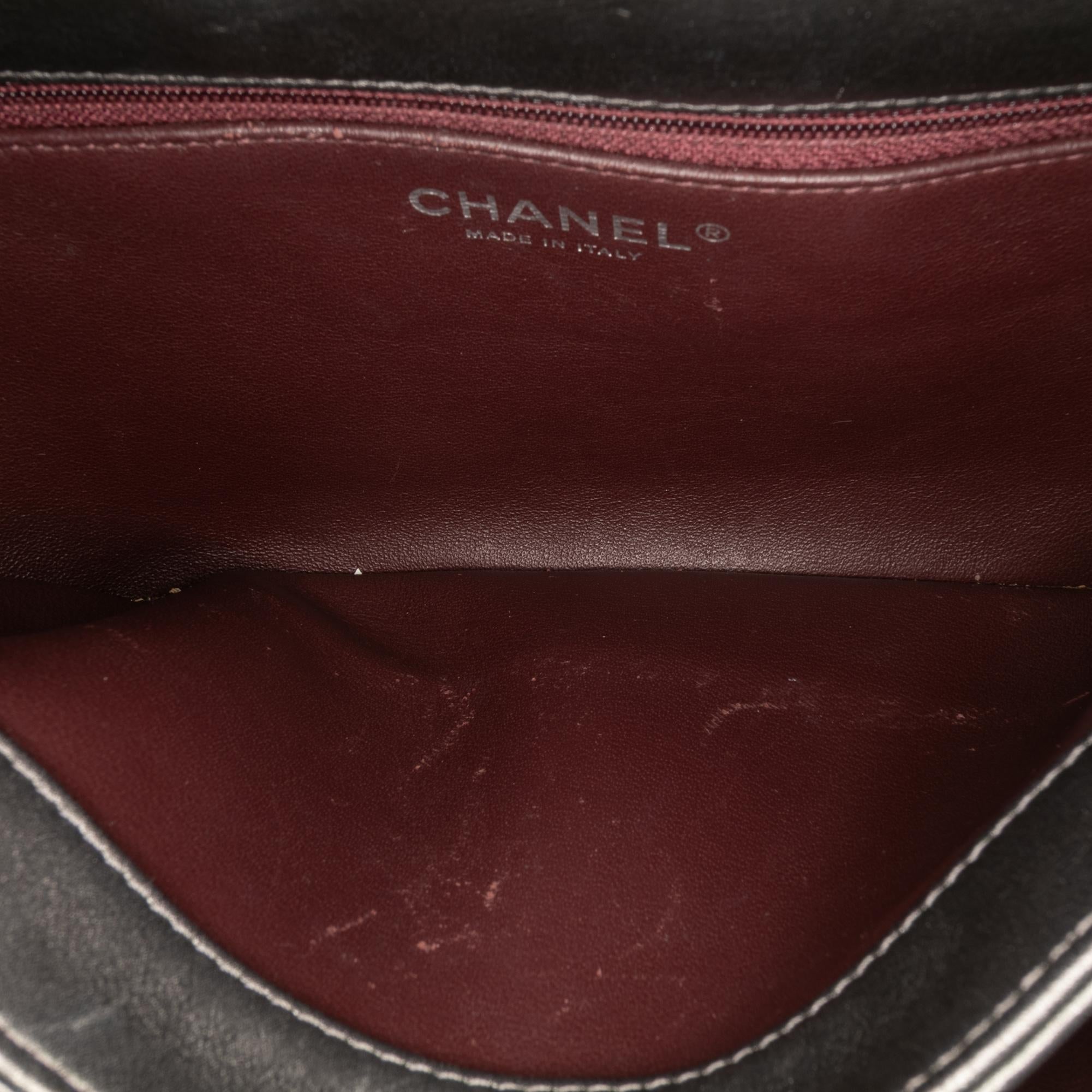 Chanel Quilted Metallic Lambskin Trendy CC Flap