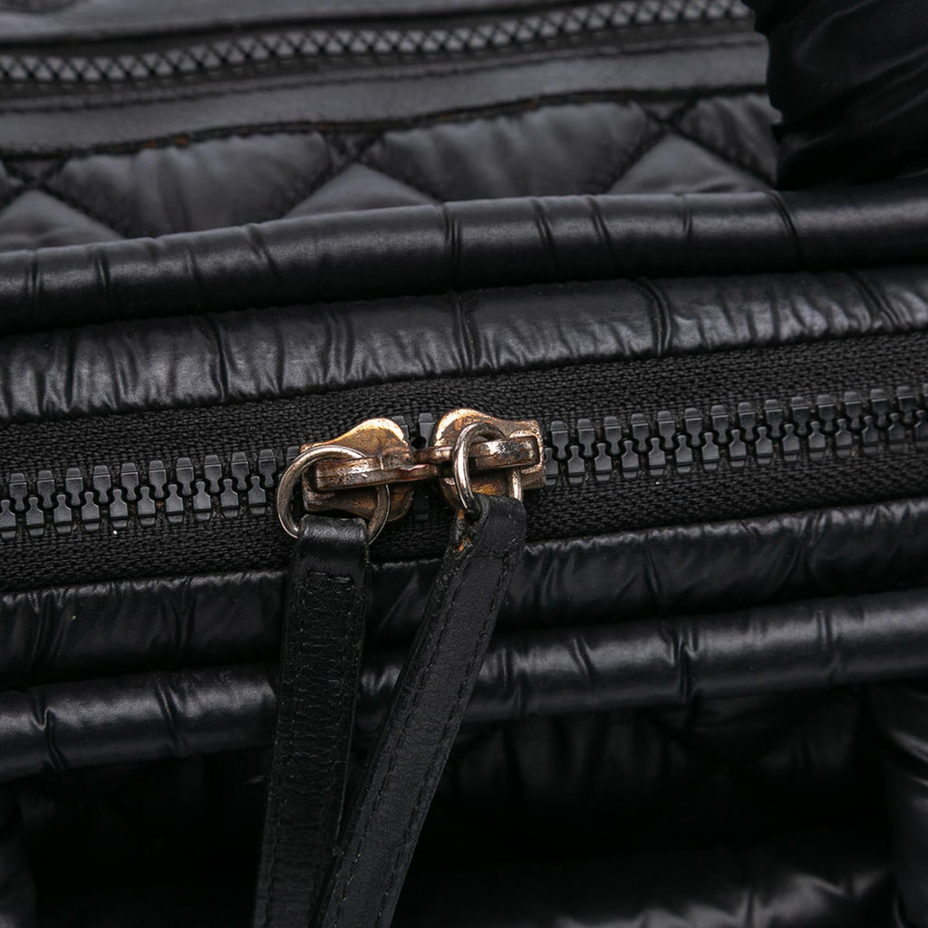 Chanel Quilted Nylon Coco Cocoon Bowler Bag