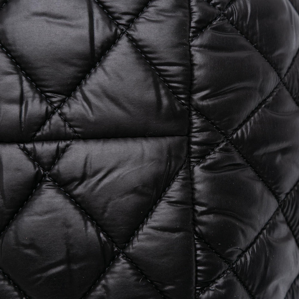 Chanel Quilted Nylon Coco Cocoon Bowler Bag