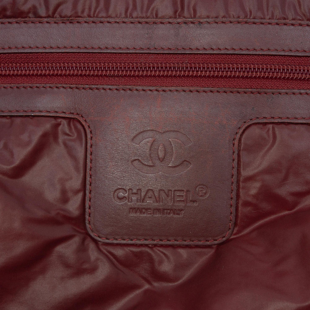 Chanel Quilted Nylon Coco Cocoon Bowler Bag