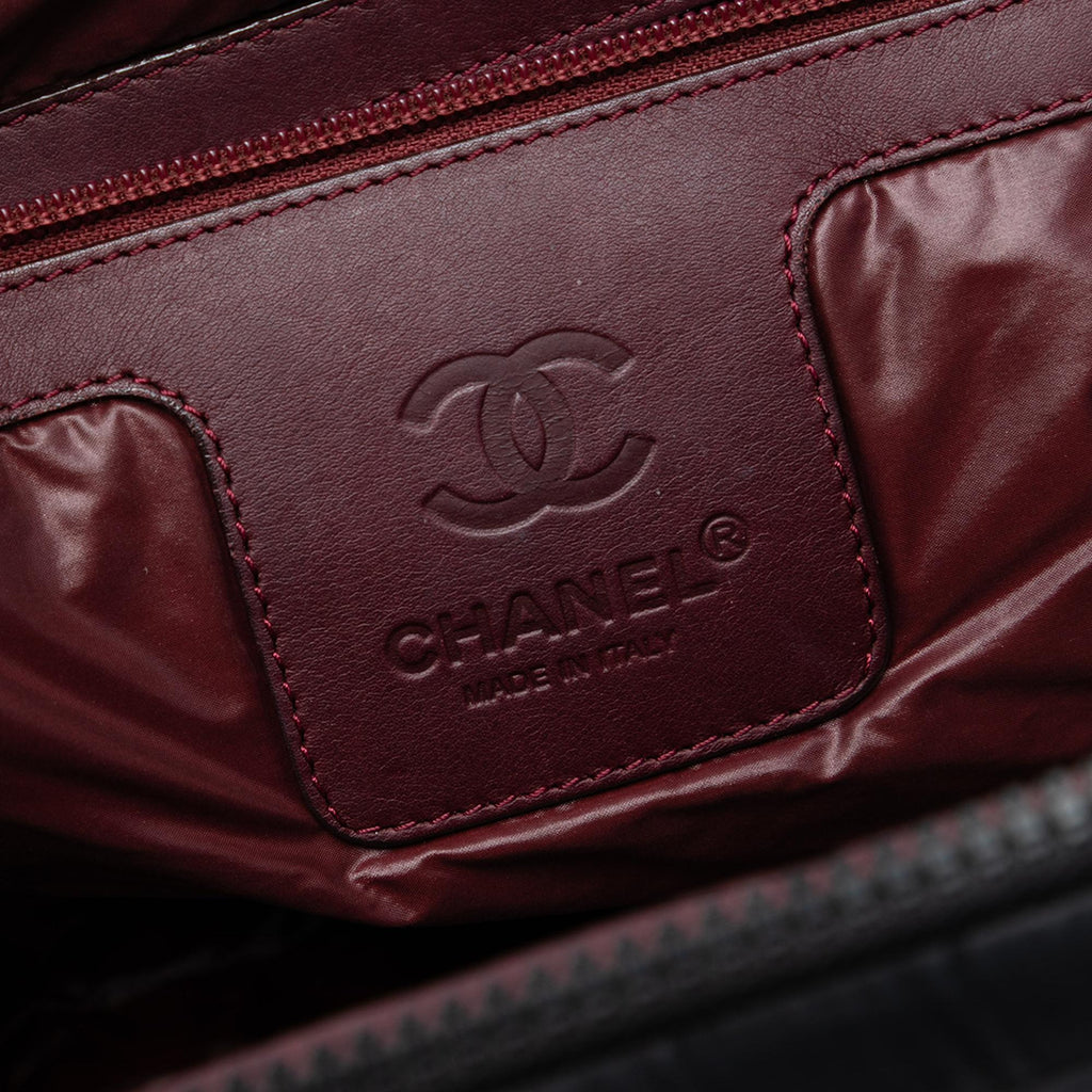 Chanel Quilted Nylon Coco Cocoon Bowler Bag