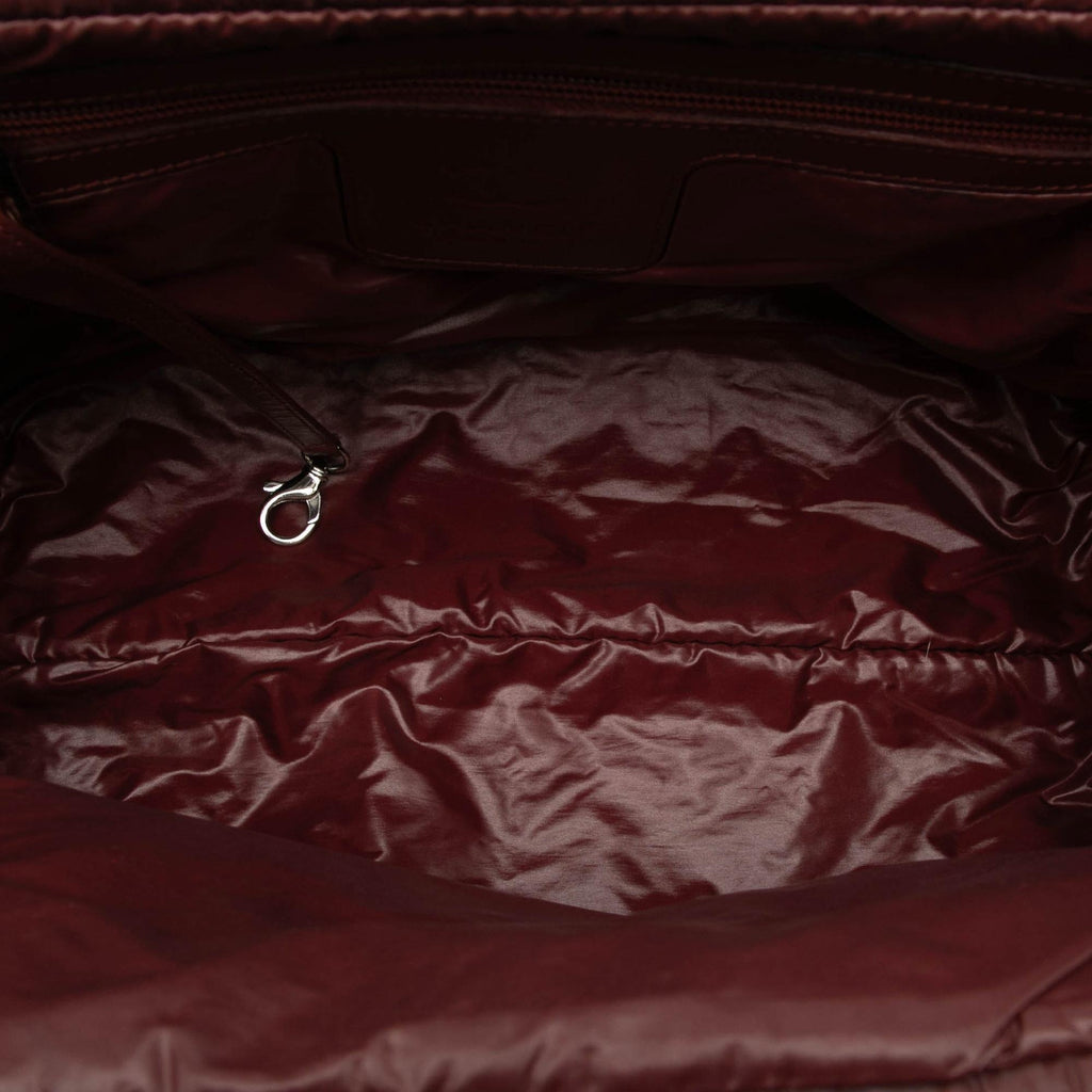 Chanel Quilted Nylon Coco Cocoon Bowling Bag
