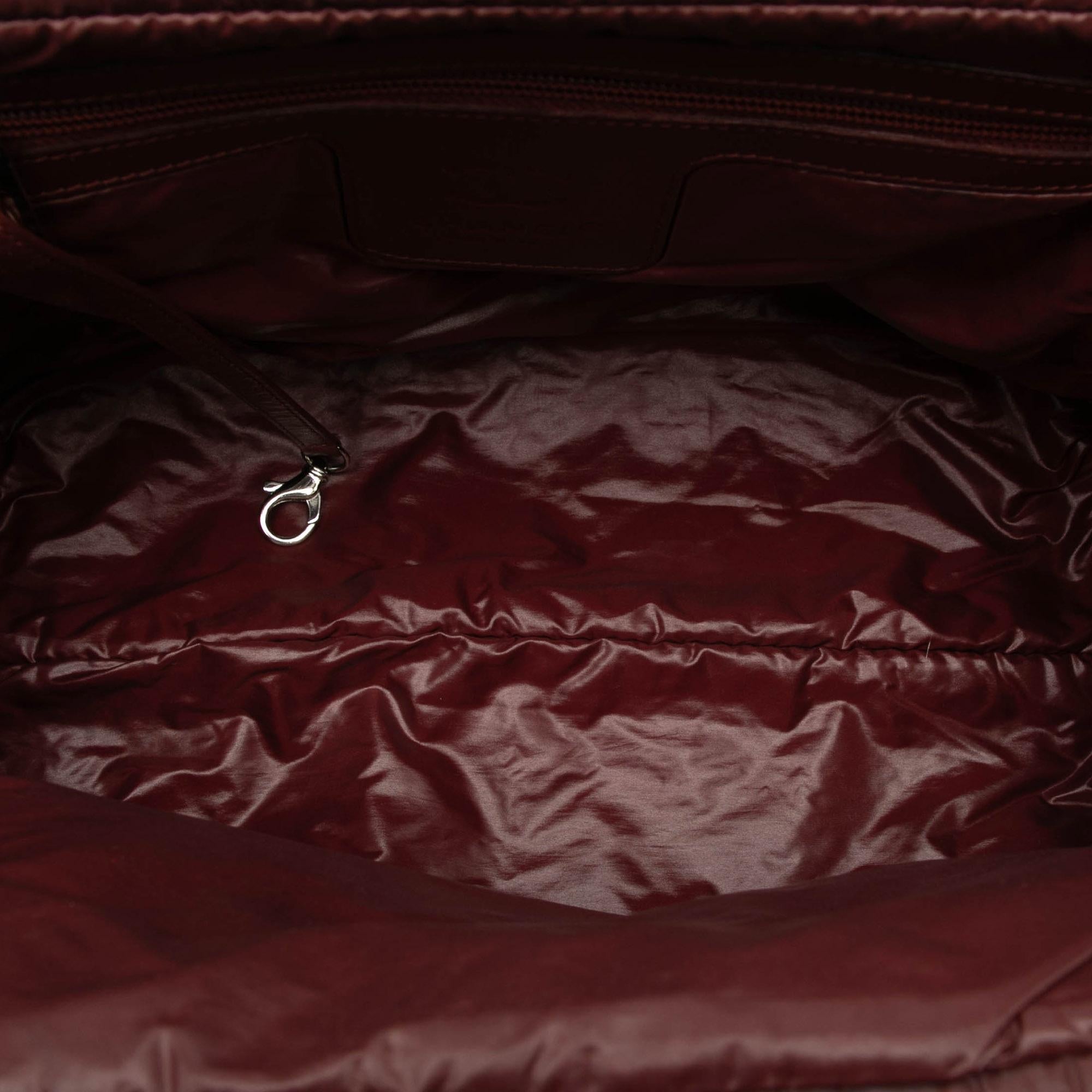 Chanel Quilted Nylon Coco Cocoon Bowling Bag