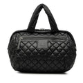 Chanel Quilted Nylon Coco Cocoon Bowling Bag