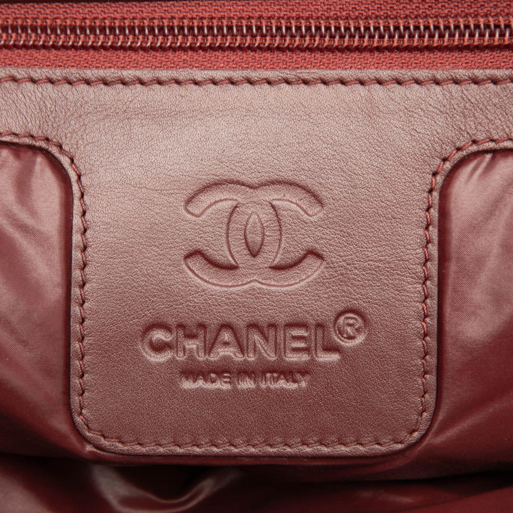 Chanel Quilted Nylon Coco Cocoon Bowling Bag
