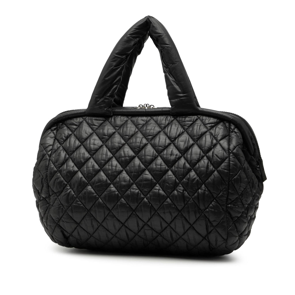 Chanel Quilted Nylon Coco Cocoon Bowling Bag