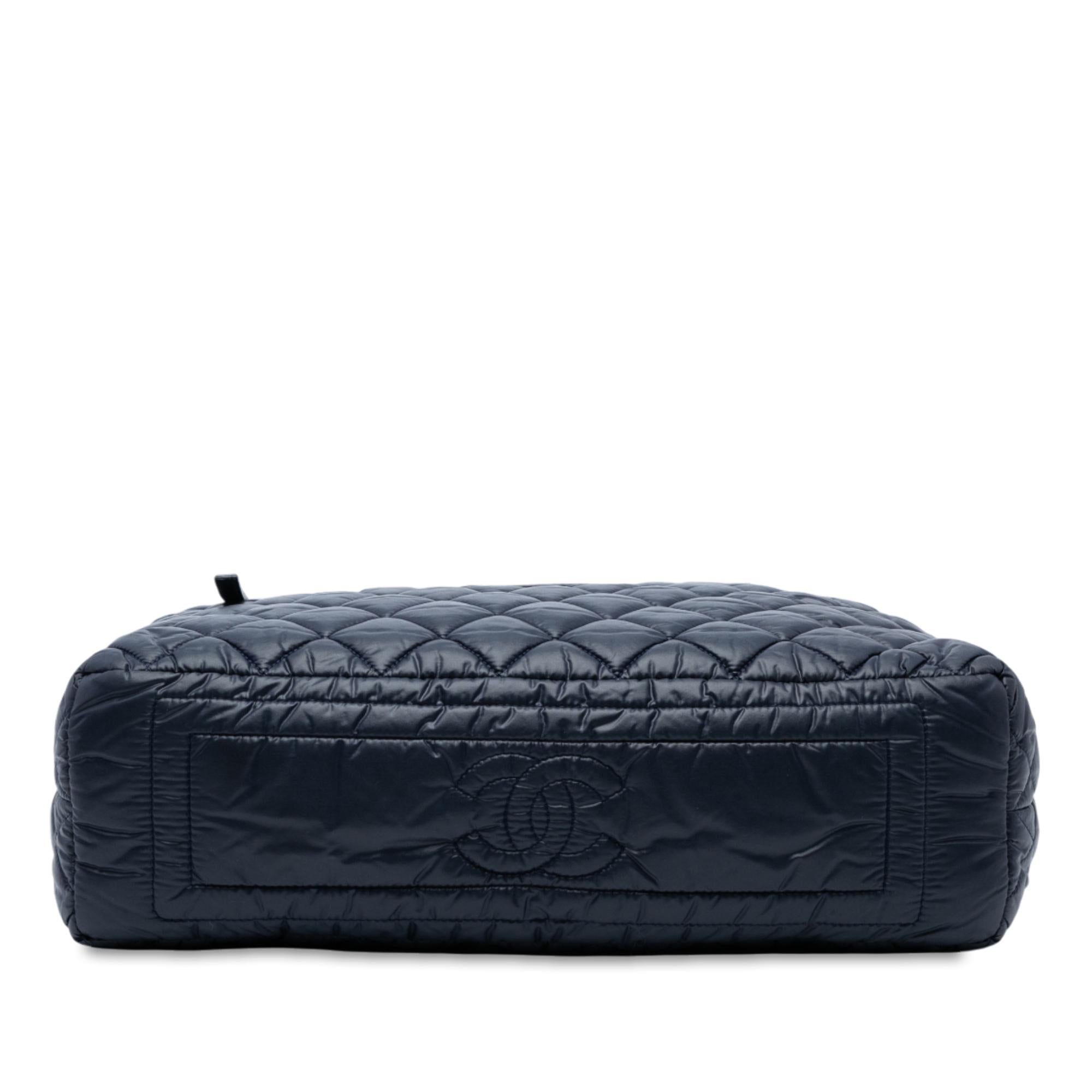Chanel Quilted Nylon Coco Cocoon Hobo