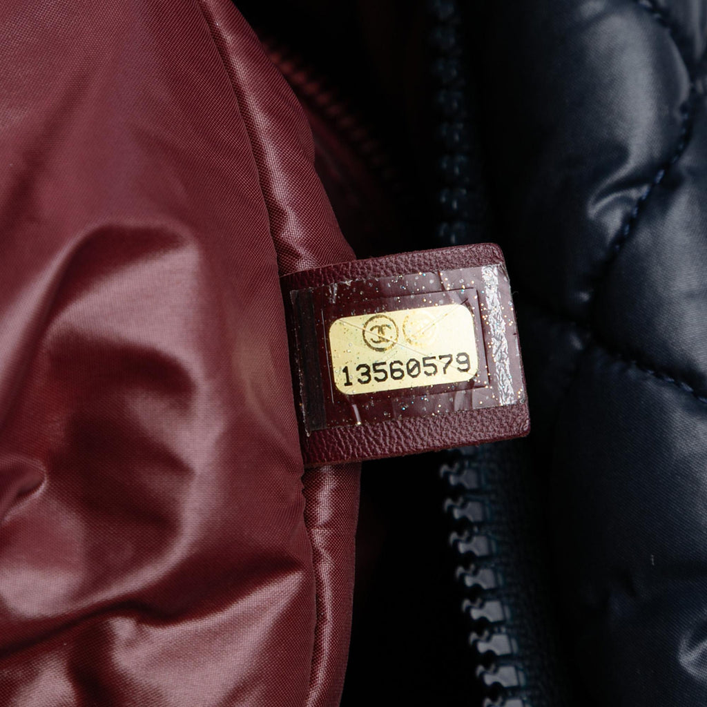 Chanel Quilted Nylon Coco Cocoon Hobo