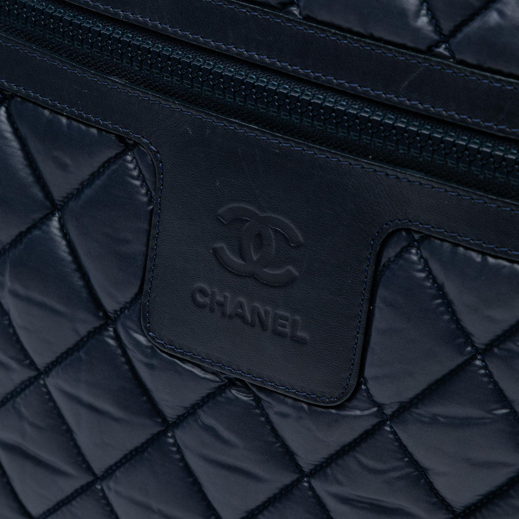 Chanel Quilted Nylon Coco Cocoon Hobo