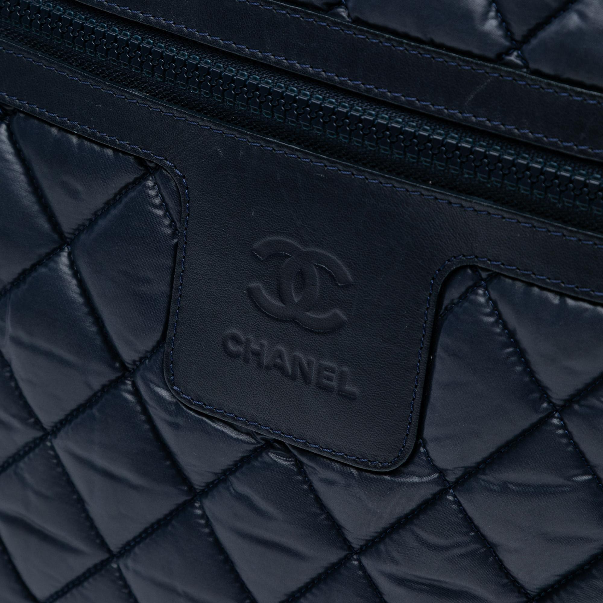 Chanel Quilted Nylon Coco Cocoon Hobo