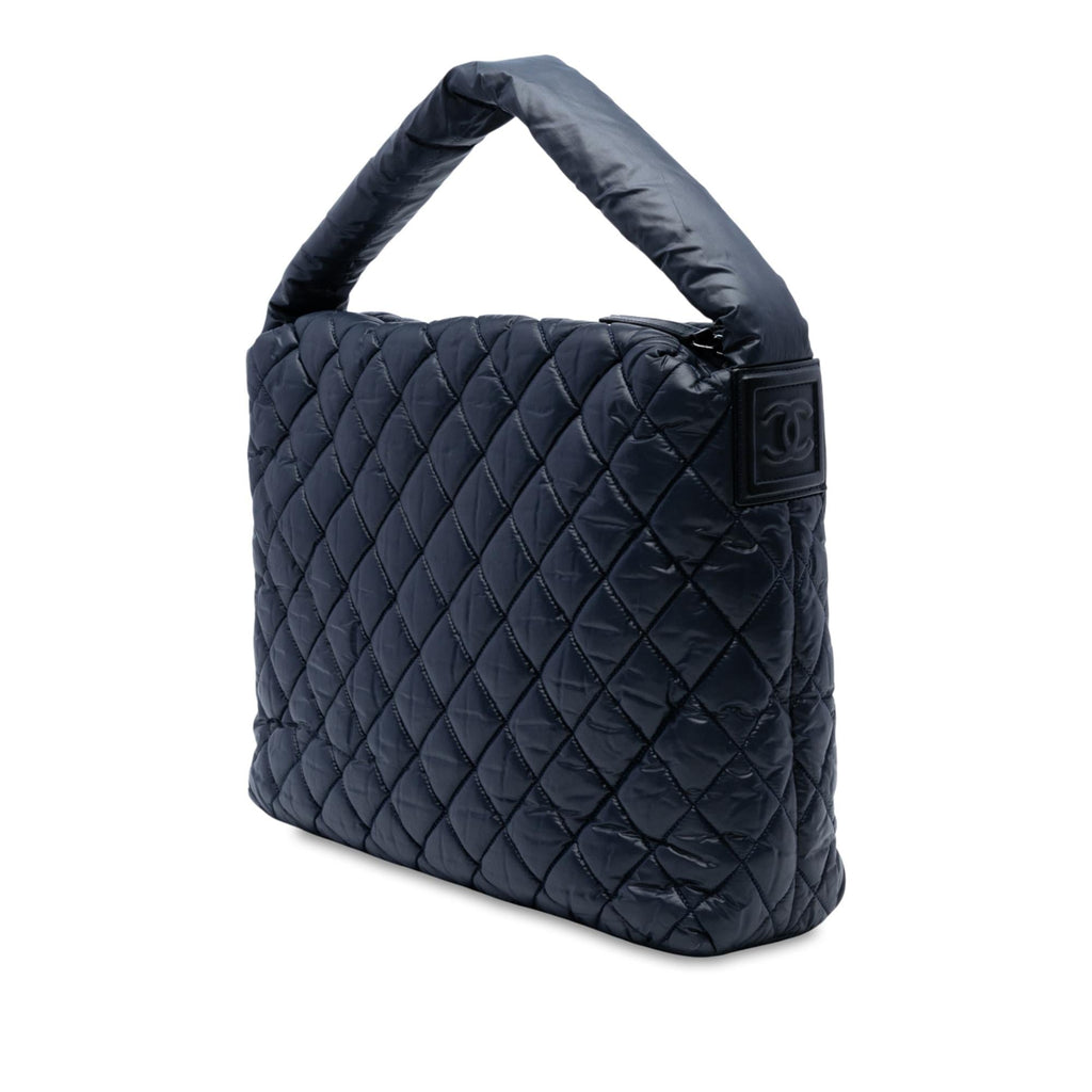 Chanel Quilted Nylon Coco Cocoon Hobo