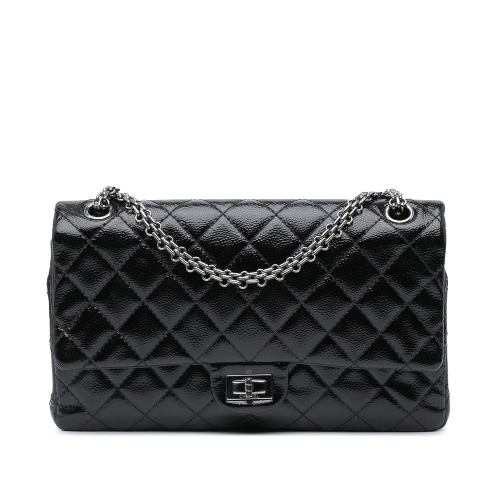 Chanel Quilted Patent Caviar 2.55 Reissue Flap 226