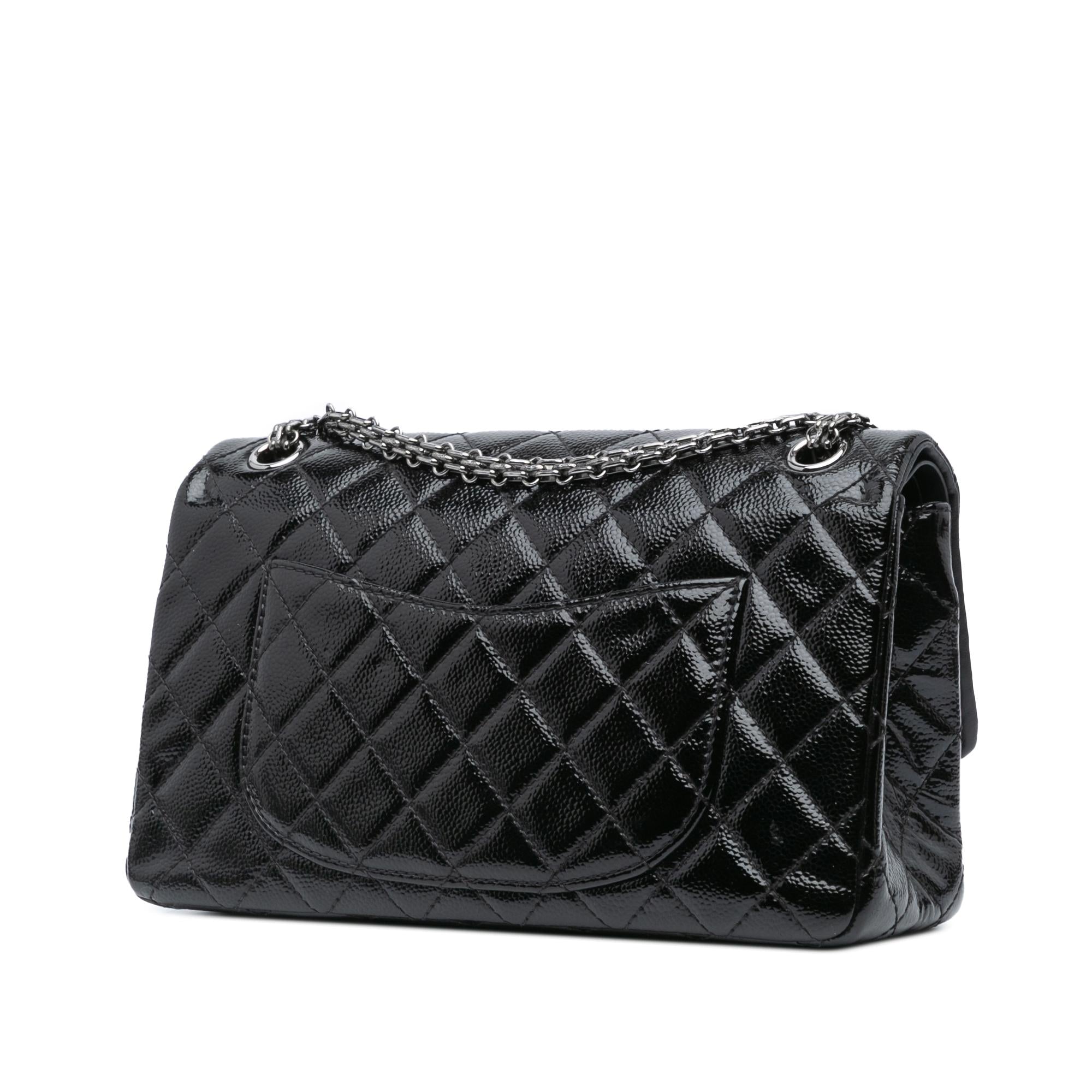 Chanel Quilted Patent Caviar 2.55 Reissue Flap 226