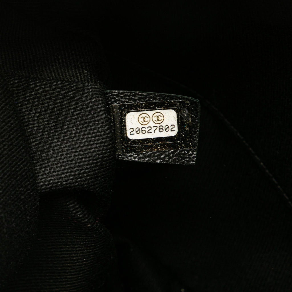 Chanel Quilted Patent Chain Double Zip Crossbody