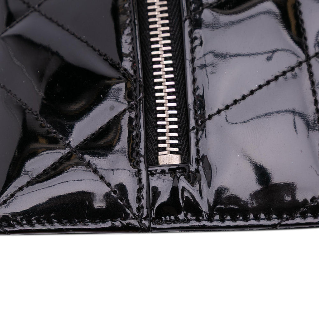 Chanel Quilted Patent Geometric Kaleidoscope Shoulder Bag