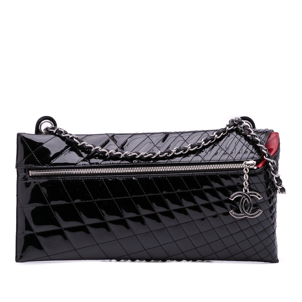 Chanel Quilted Patent Geometric Kaleidoscope Shoulder Bag