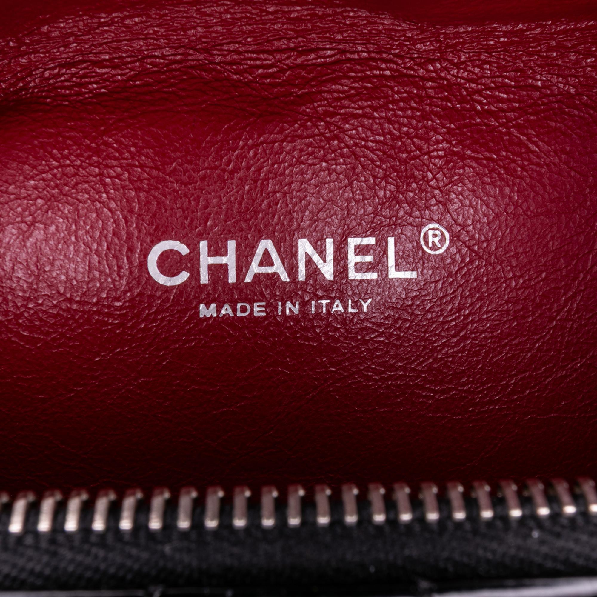 Chanel Quilted Patent Geometric Kaleidoscope Shoulder Bag