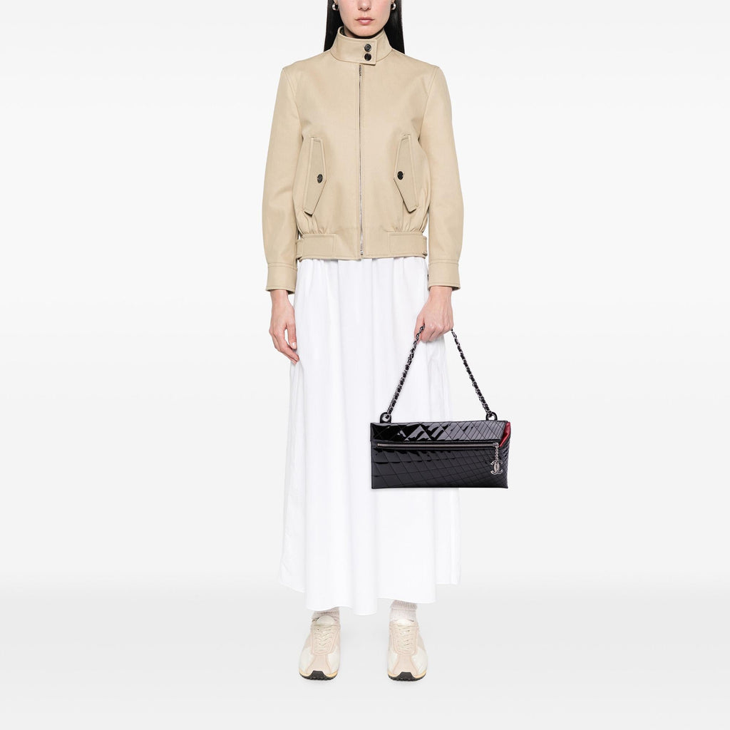 Chanel Quilted Patent Geometric Kaleidoscope Shoulder Bag