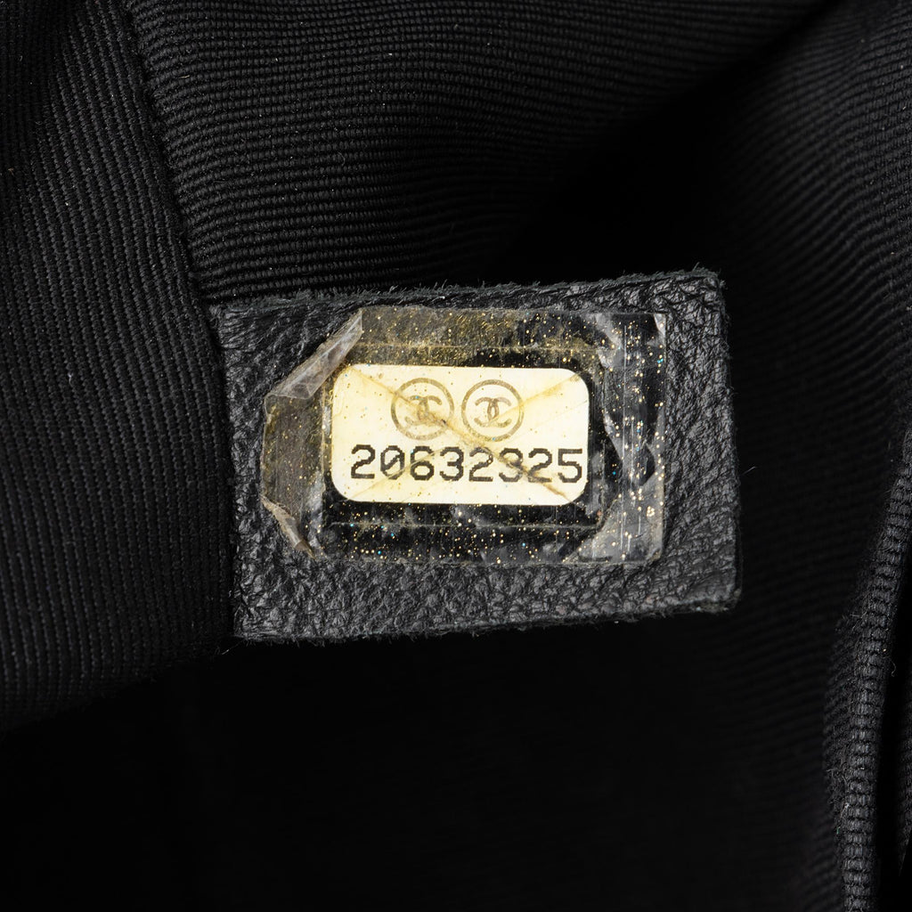 Chanel Patent Leather Plexiglass Medium Boy Bag (SHF-23613)